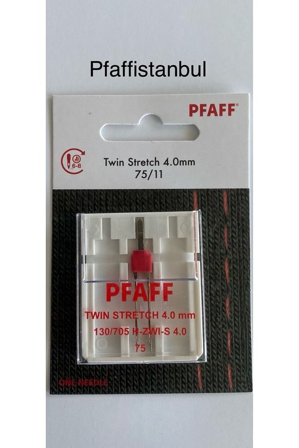 Çift Iğne Strech 4.0 Mm. 75/11 Numara - 1