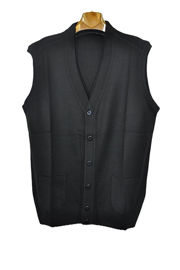 Thin Wool Vest - 2