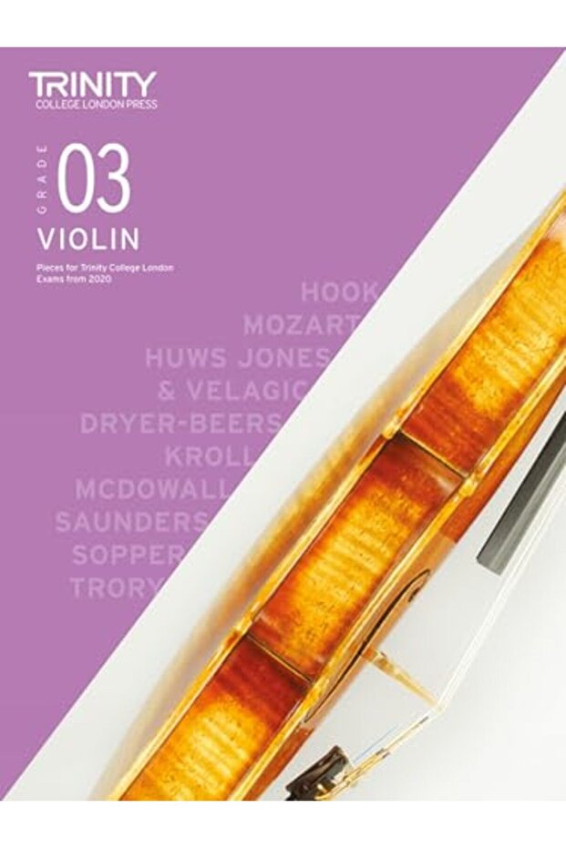 Trinity College London Violin Exam Pieces 20202023 Grade 3 Cd