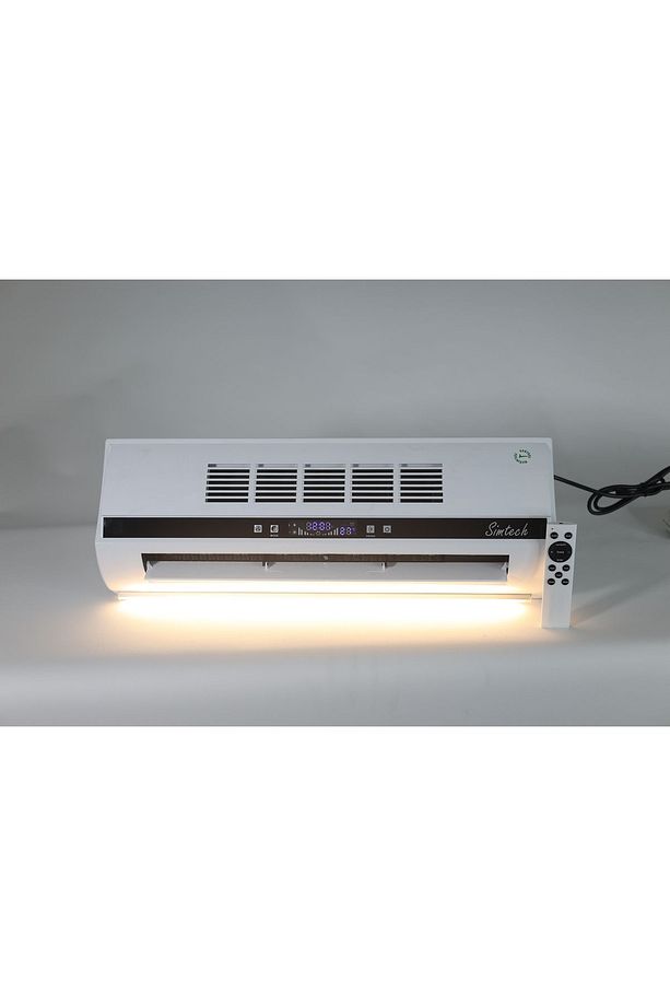 Km-1717 Hcl Led Isıklı Seramık Istıcı Ve Vantilatör - 1