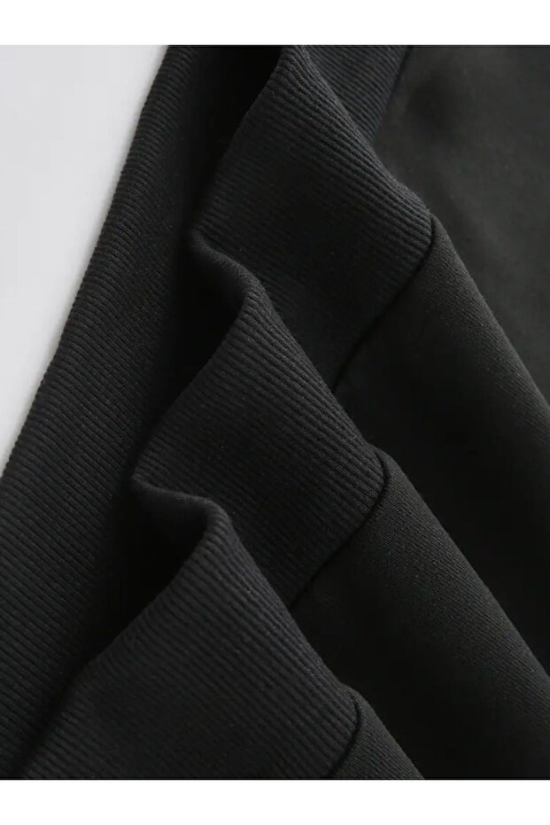 سويت شيرت مدمج برقبة دائرية - 3 خيوط مرتفعة - 5