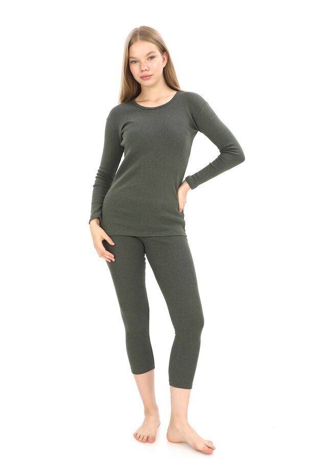 Unisex Winter Thermal Underwear, Warm Cotton Non-Burning, Thermal Suit, Thermal Undershirt Iclik