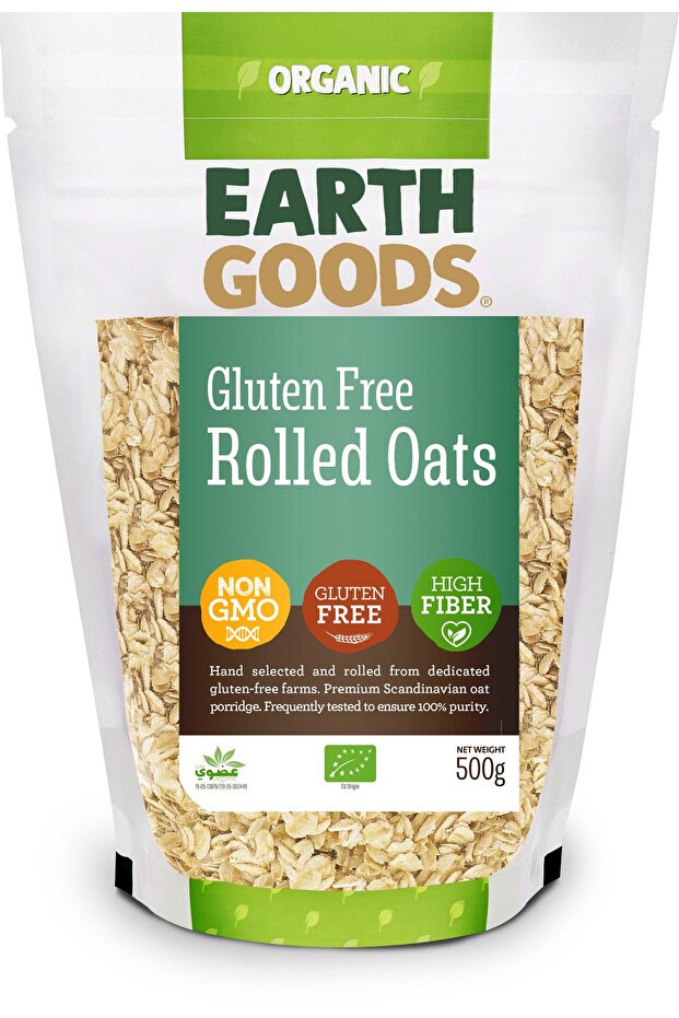 Organic Oat Flakes Rolled Oats GF 500g