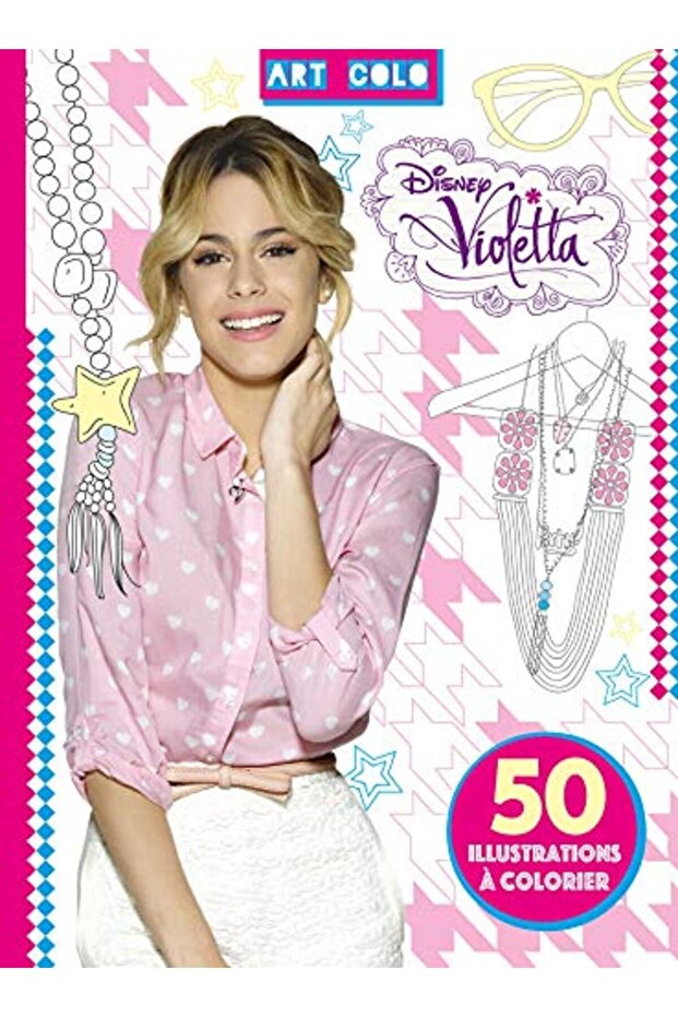 Violetta 50 Illustrations A Colorier