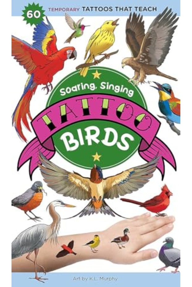 Soaring Singing Tattoo Birds 50 Temporary Tattoos That Teach