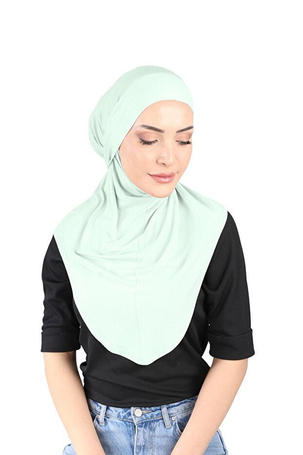 عمامة بحزام من الفسكوز - St 057 أخضر كاجلا