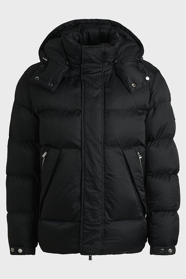 Logolu Regular Fit Çıkarılabilir Kapüşonlu Şişme Mont Erkek MONT 50525364 001 - 6