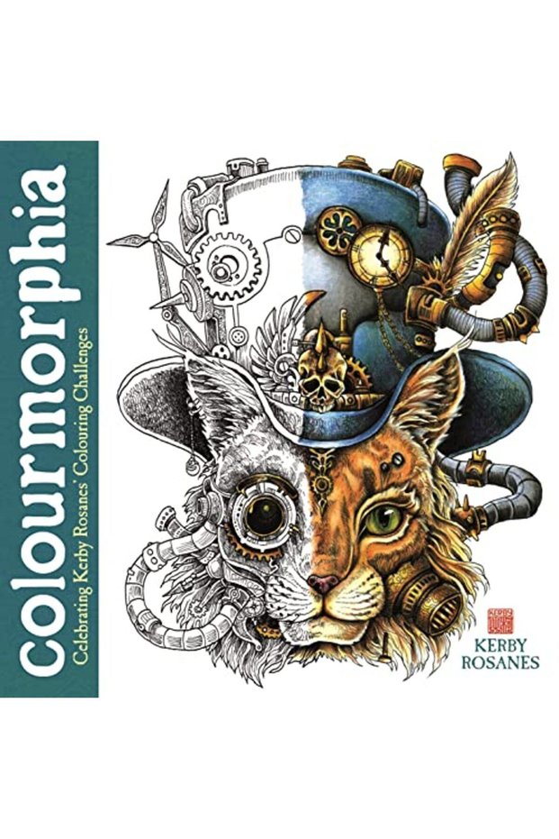 Colourmorphia Celebrating Kerby Rosanes Colouring Challenges