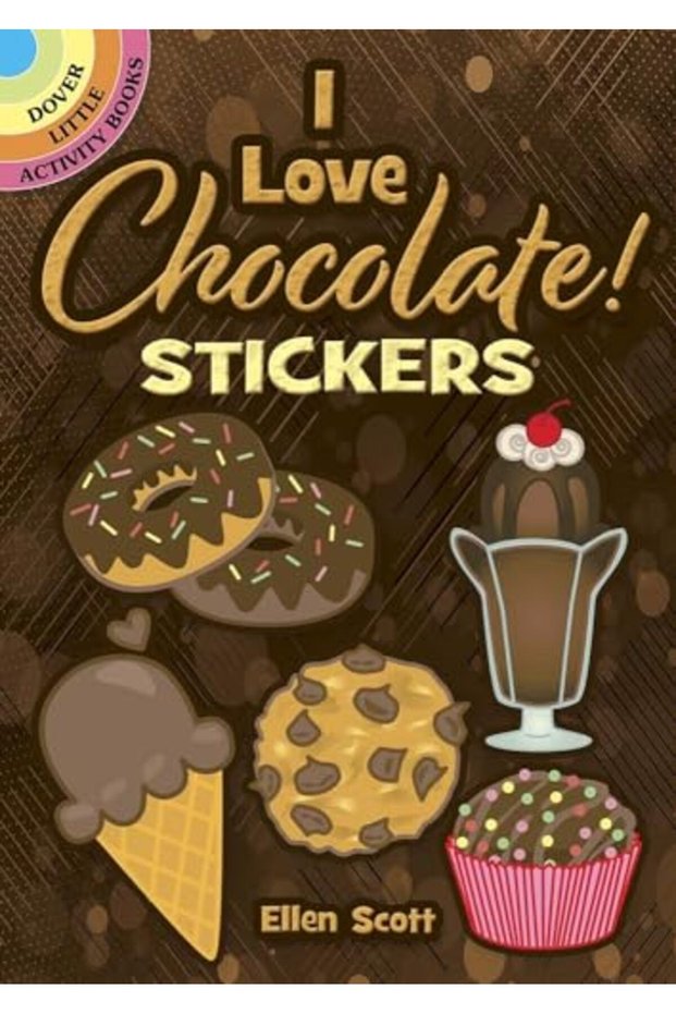 I Love Chocolate Stickers