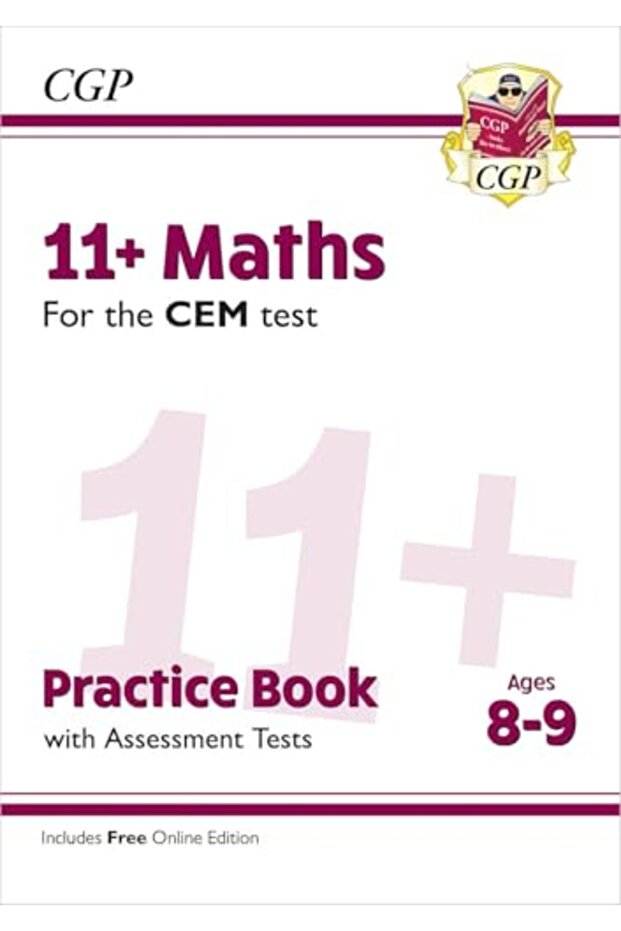 11+ Cem Maths Practice Book & Assessment Tests Ages 89 With Online Edition