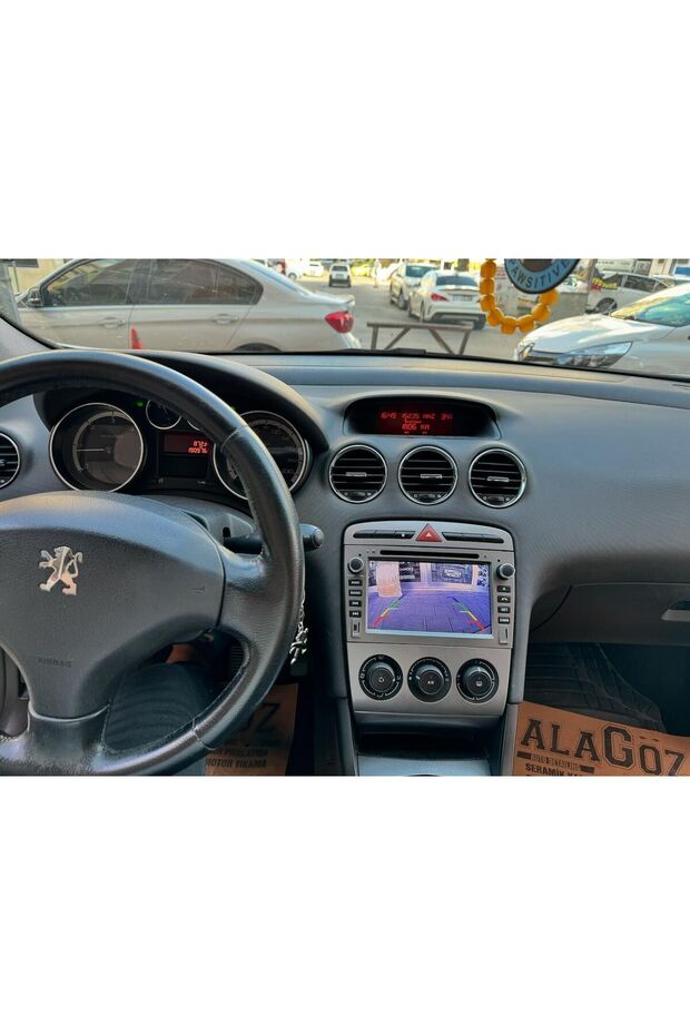 PEUGOT 308 2009 2012 Uyumlu MULTİMEDYA NAVİGASYON DOUBLE ANDROİD BT NEW  GÖRÜNÜM FORXX - 3