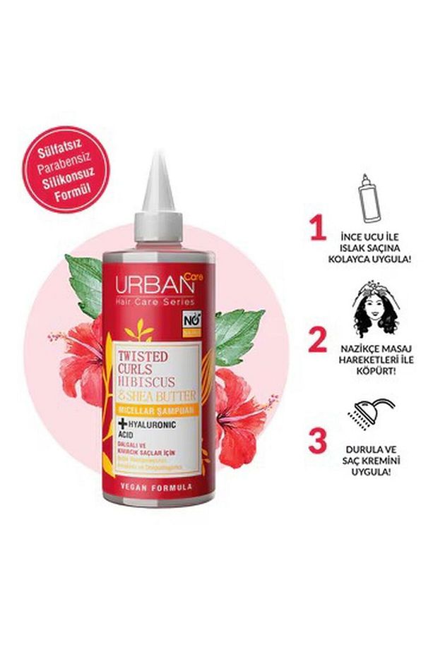 Micellar Şampuan Hibiscus ve Shea Butter 340 ml - 4