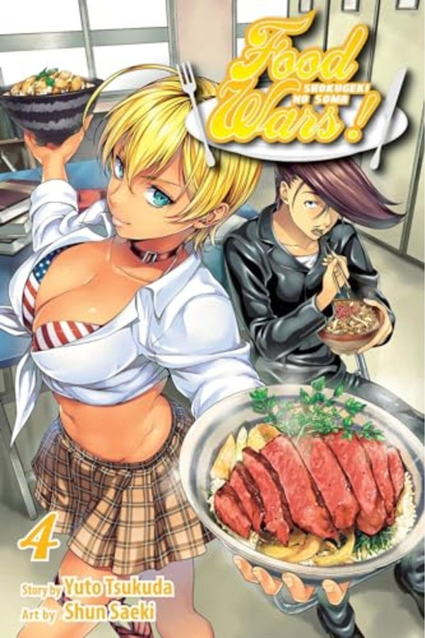 Food Wars Shokugeki No Soma Vol 4