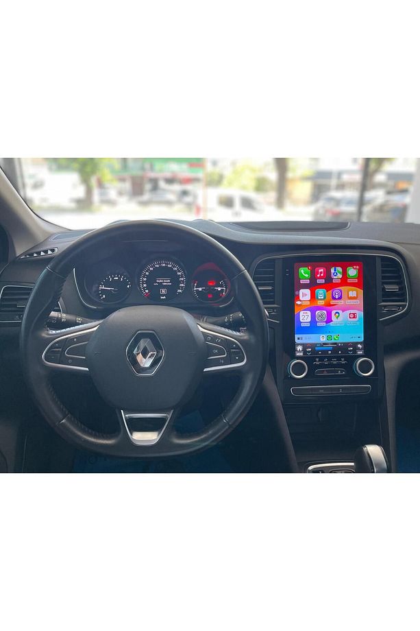 RENAULT MEGANE TESLA Uyumlu EKRAN ANDROİDMULTİMEDYA+CARPLAY+ANDROİDAUTO - 2