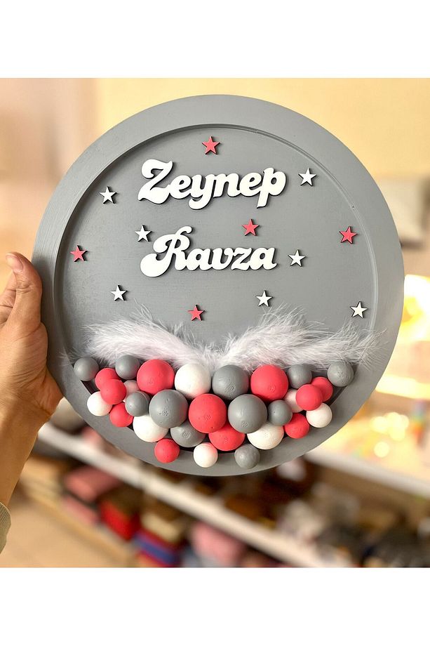 BALONLU BUBBLE KIZ-ERKEK BEBEK KAPI SÜSÜ-HASTANE ODASI BEBEK KAPI SÜSÜ - 1
