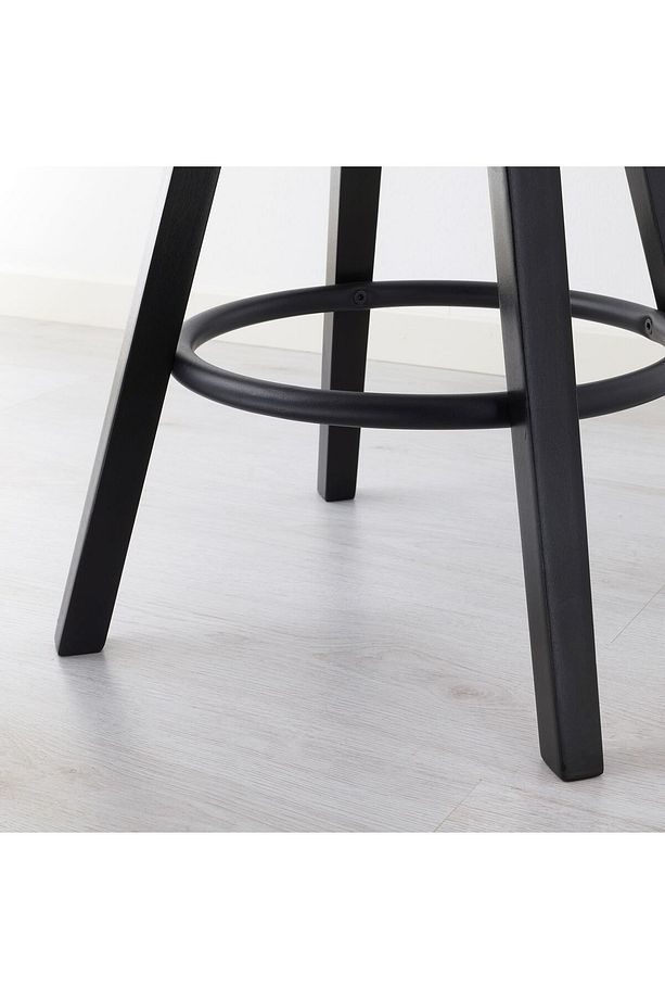 Bar Taburesi, Siyah, Yüksekliği Ayarlanabilir, Oturma yeri: 30 cm  Yüksekliği: 63-74 cm - 5
