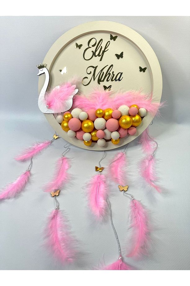 İSİMLİ KIZ BEBEK BUBBLE KAPI SÜSÜ-HASTANE ODASI BEBEK KAPI SÜSÜ - 2