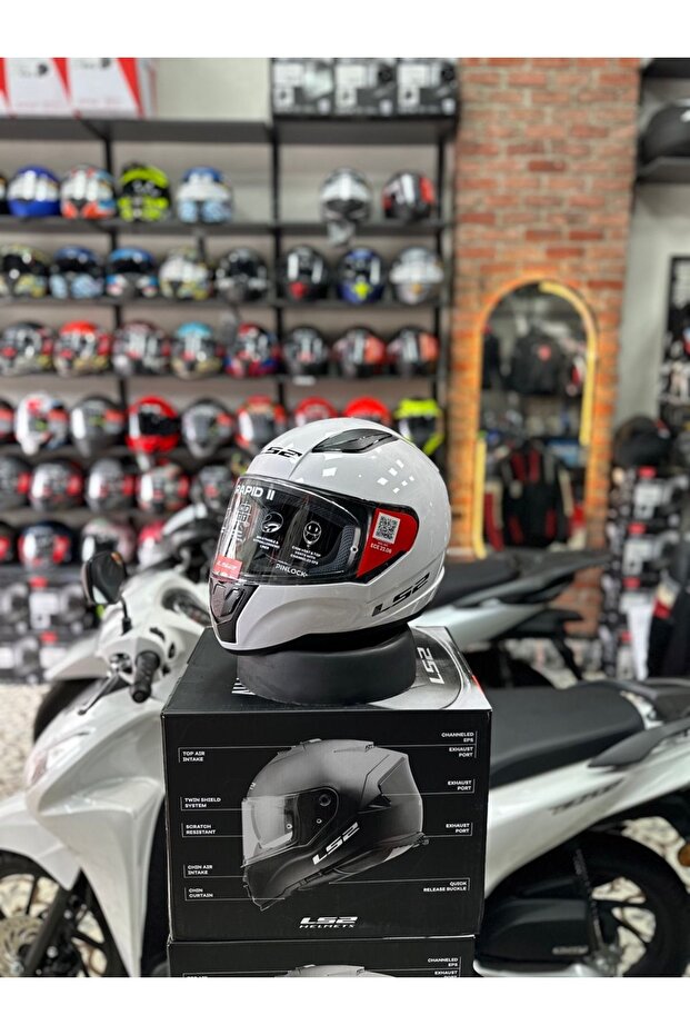 Rapid 2 Beyaz Kask Uyumlu - 2