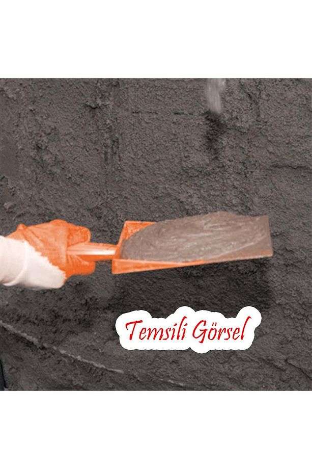 Plastik İnce Sıva Harcı Serpme Sıvacı Küreği Harç Şıp Şıp Şap Şap Atma Kürek Çimento Duvar İnşaat - 4
