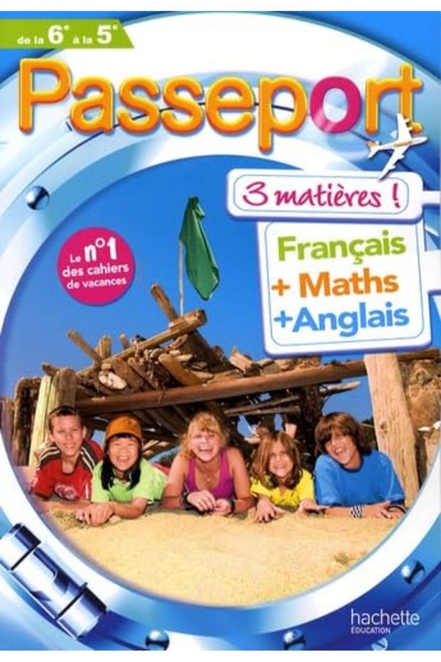 Passeport 3 Matieres De La 6E A La 5E French Math English