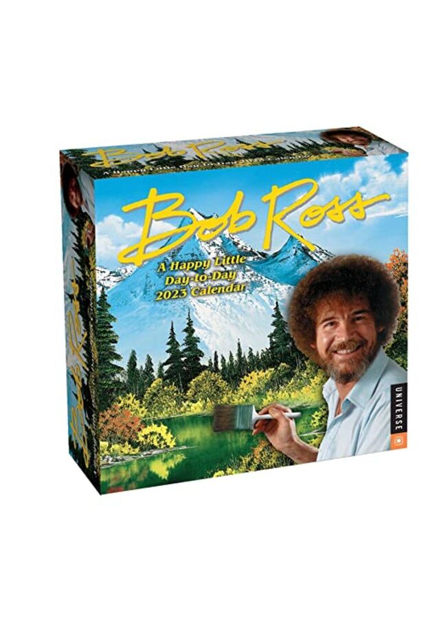 Bob Ross A Happy Little Daytoday 2023 Calendar
