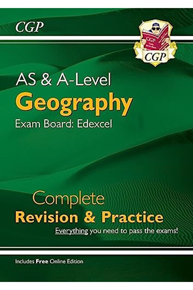 As And Alevel Geography Edexcel Complete Revision & Practice With Online Edition