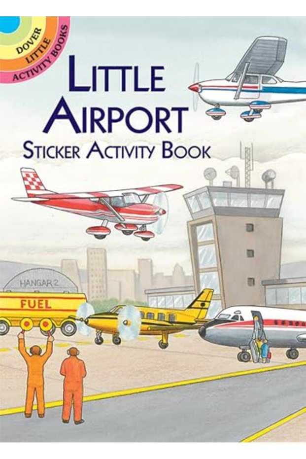 Little Airport Sticker Activity Book