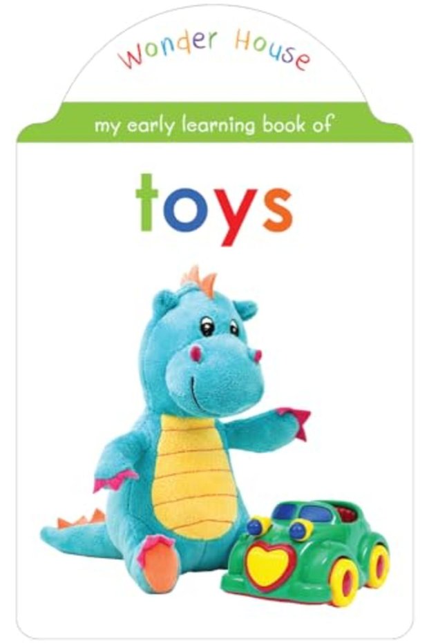 My Early Learning Book Of Toys Attractive Shape Board Books For Kids