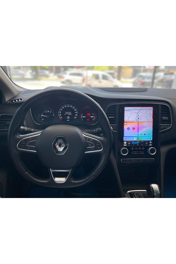 RENAULT MEGANE TESLA Uyumlu EKRAN ANDROİDMULTİMEDYA+CARPLAY+ANDROİDAUTO - 1