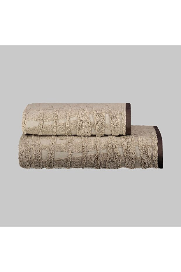 Poseıdon 85*150 Havlu, .Bej - 1