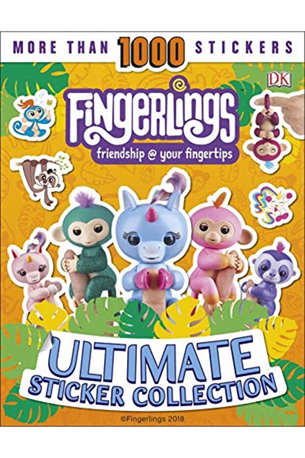 Fingerlings Ultimate Sticker Collection With More Than 1000 Stickers