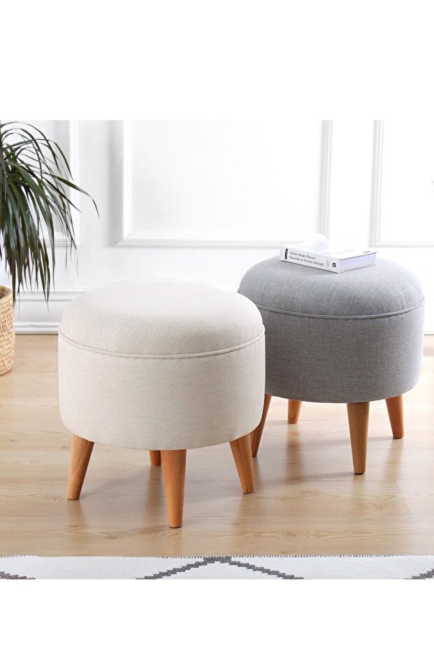 Micup Puf - Krem - 5