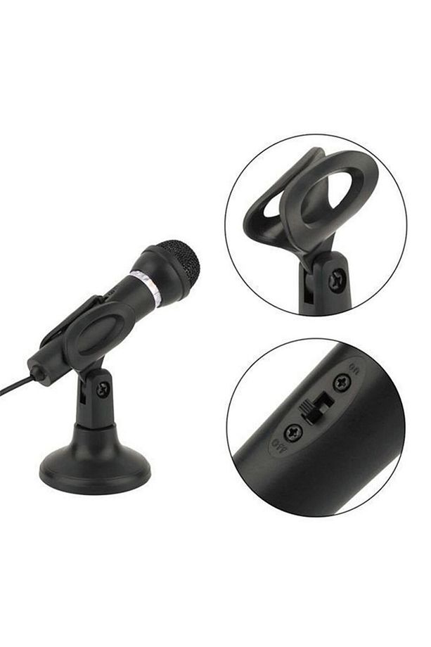 3.5 Mm Jaklı Bilgisayar Mikrofonu - 4
