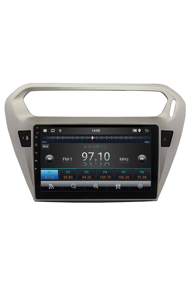 Citroen C-Elysee Android Multimedya Sistemi  uyumlu (2012-2024) CRV-4425XR - 5