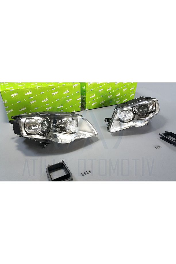 2 x VW PASSAT B6 3C 2005-2011 Uyumlu ADAPTİF Bİ XENON FAR SET VALEO - 2