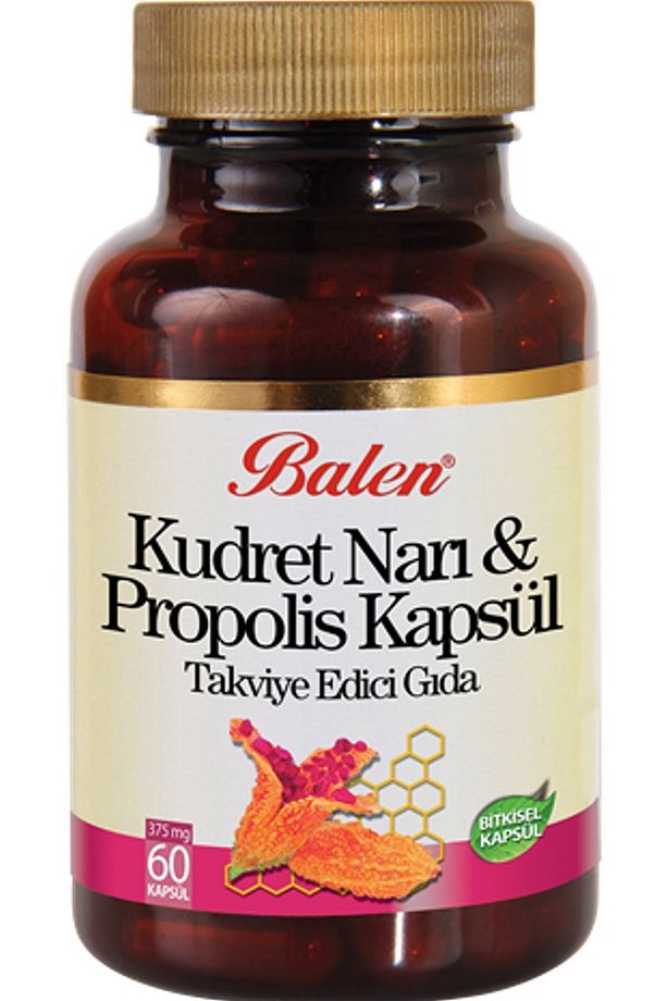 Kudret Narı - Propolis Kapsül 375 Mg 60 Adet Kapsül - 1