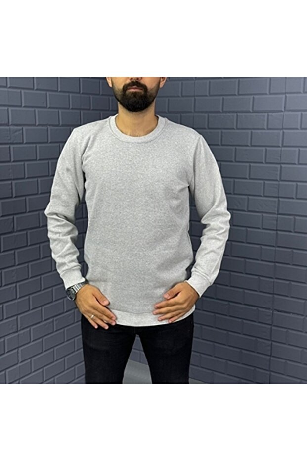 2 خيط عرق مسطح رمادي فاتح - 1