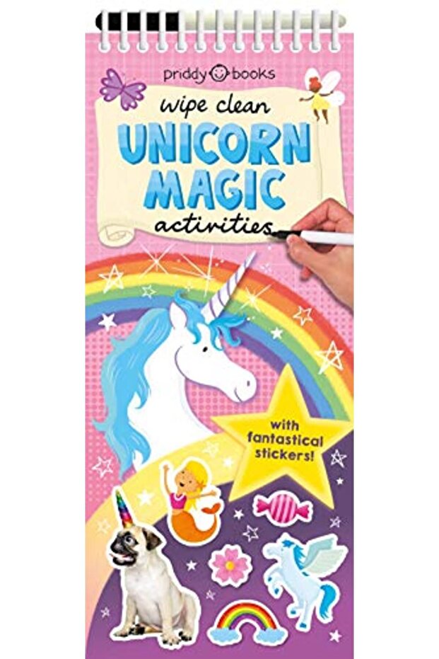 Wipe Clean Activities Unicorn Magic - 1