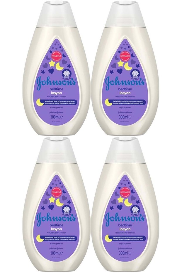 Johnsons Baby Bedtime Baby Lotion 300ml (Set of 4)