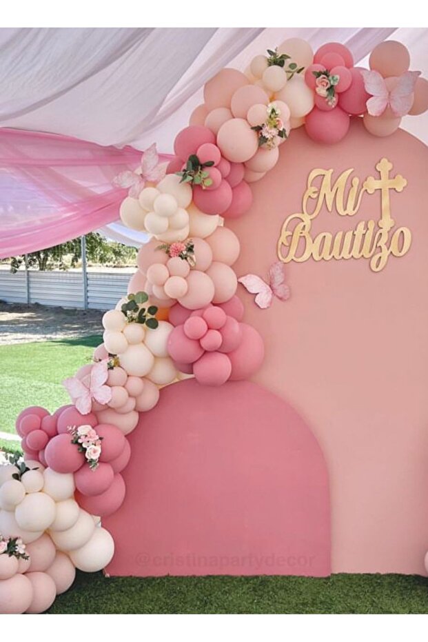 Pink Shades Balloon Chain Set 100 pcs