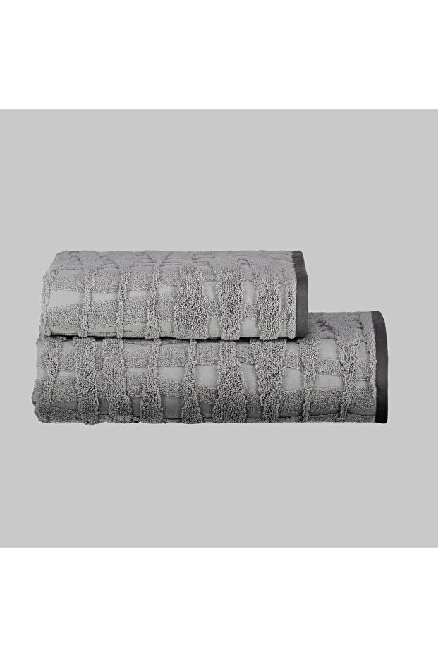Poseıdon 85*150 Havlu, .Gri - 1