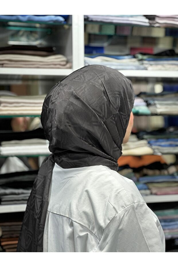 Aura Logo Desen Şal - 1