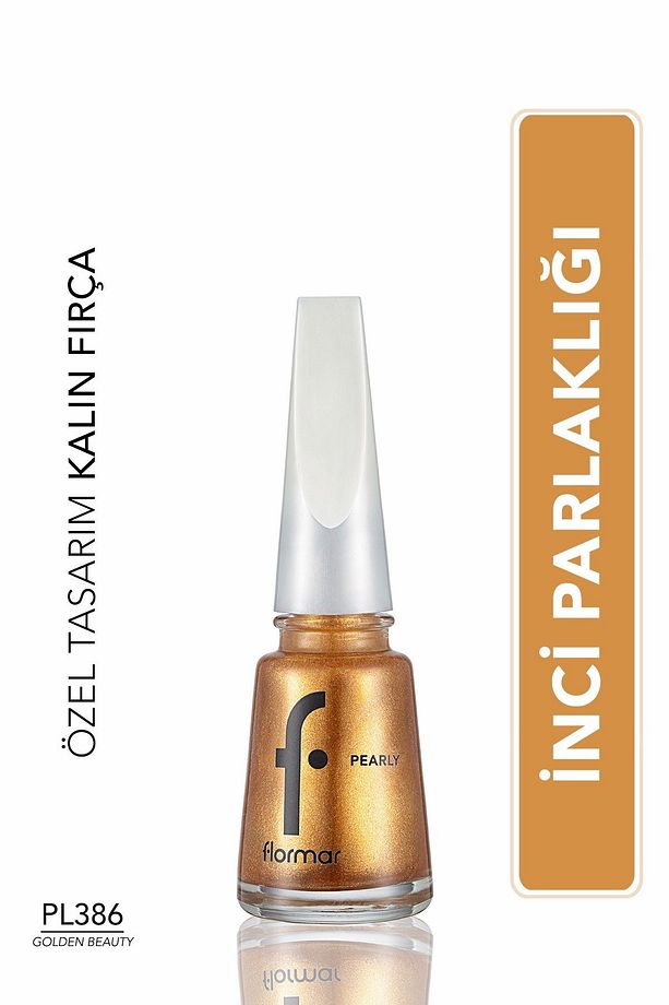 Pearly Yarı Transparan & Parlak Bitişli Sedefli Oje - 1