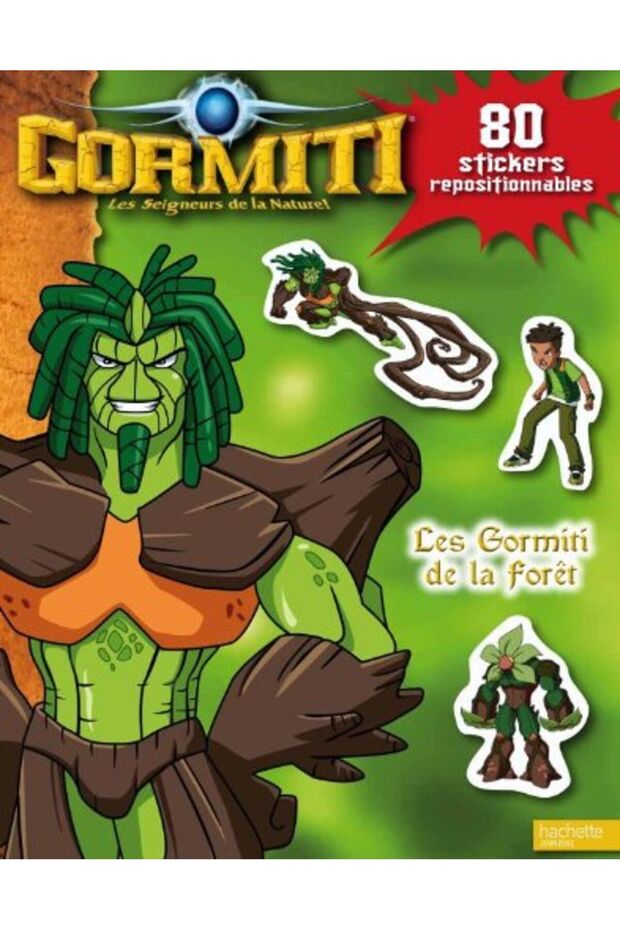 Planche Stickers Gormitiseigneur De La Forêt