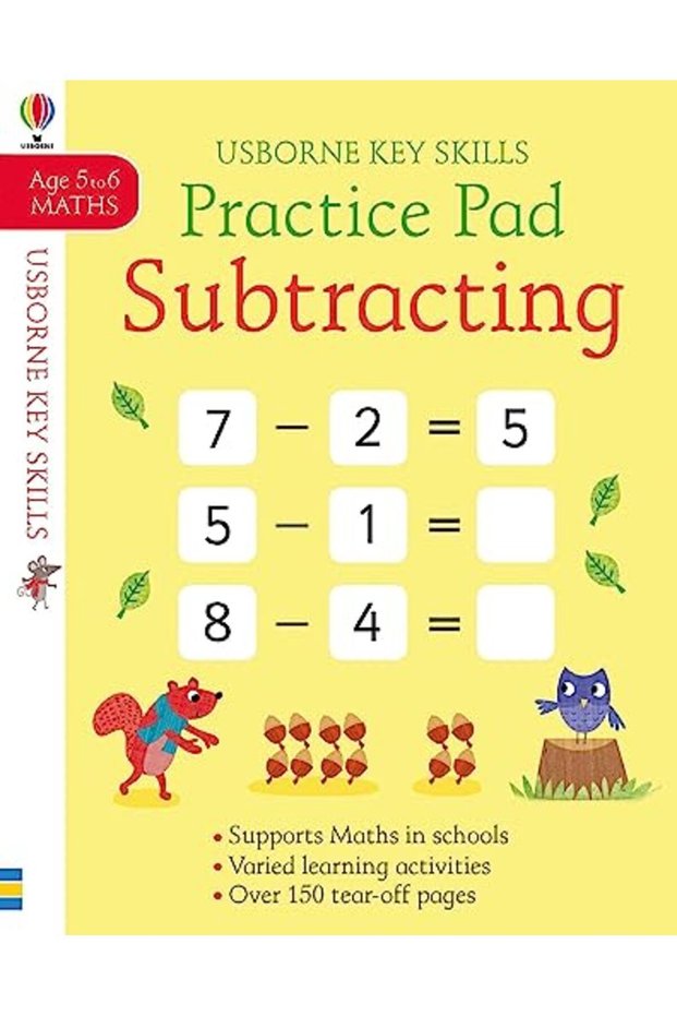 Subtracting Practice Pad 56