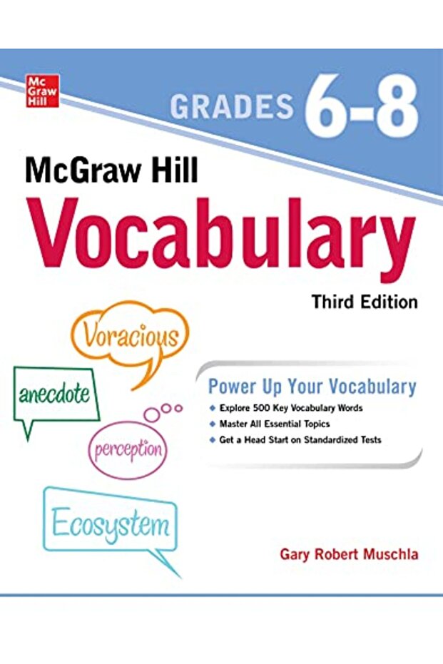 Mcgraw Hill Vocabulary Grades 68 Third Edition