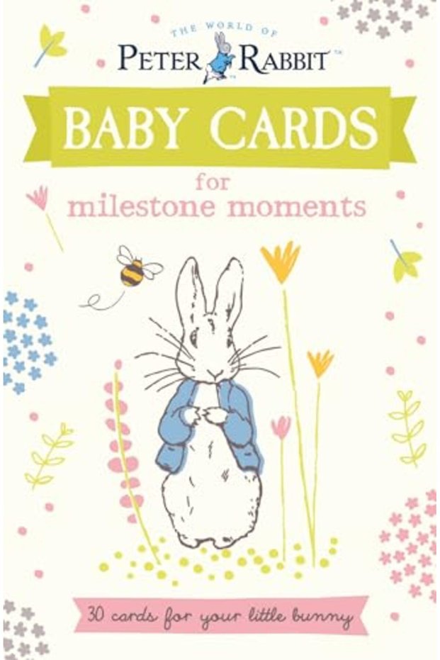 Peter Rabbit Baby Cards For Milestone Moments