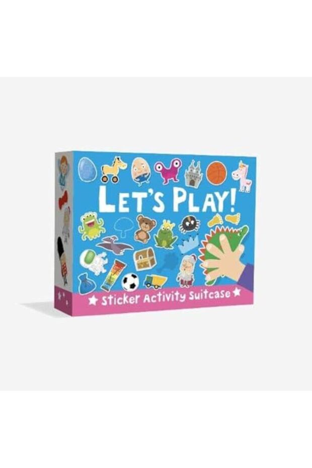 Sticker Activity Suitcase Lets Play - 1
