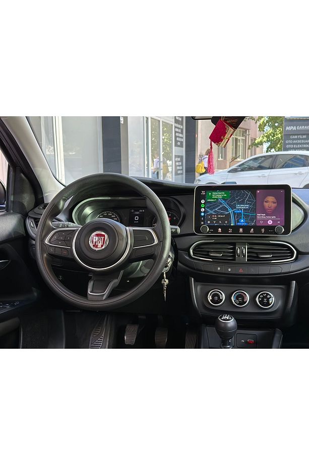Fiat Egea 10.33' Uyumlu ' Android Multimedya Carplay 2016-2022 Kamera 2x32 - 2