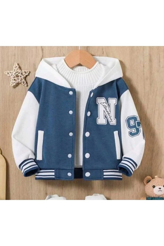 Çoçuk Baskılı Ceket - 1